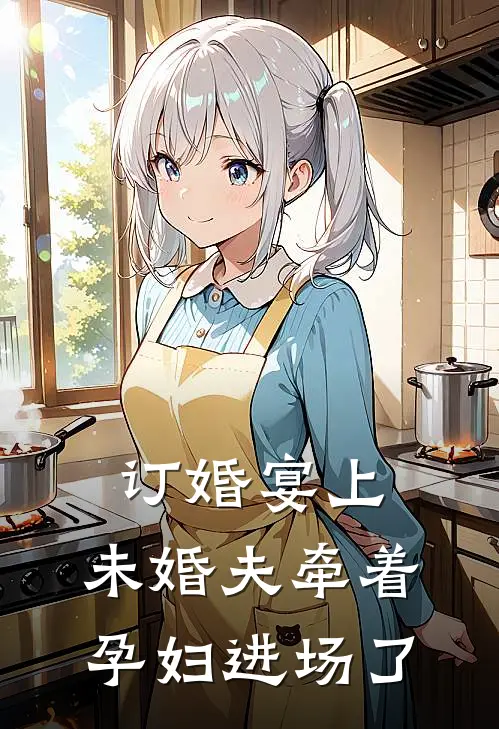 订婚宴上，未婚夫牵着孕妇进场了