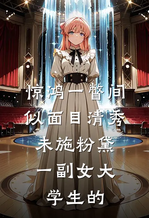 惊鸿一瞥间,似面目清秀,未施粉黛,一副女大学生的