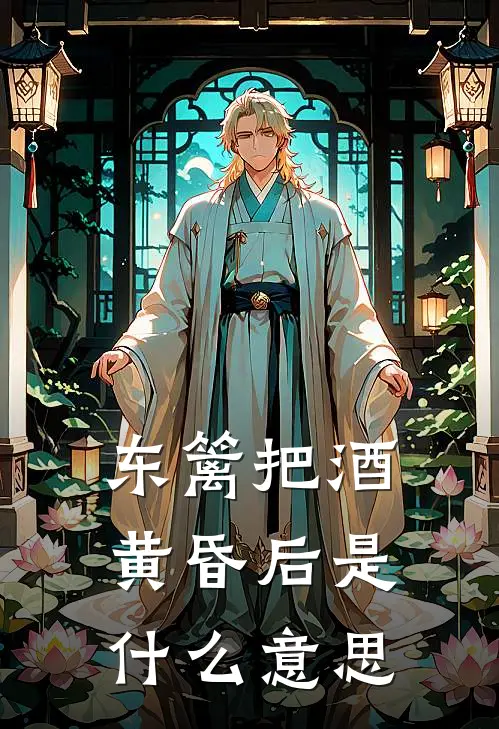 东篱把酒黄昏后是什么意思