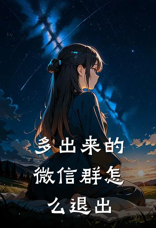 多出来的微信群怎么退出