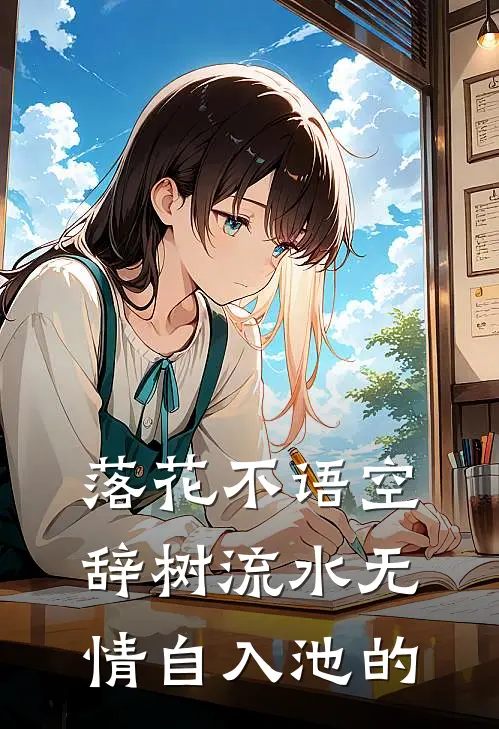 落花不语空辞树流水无情自入池的