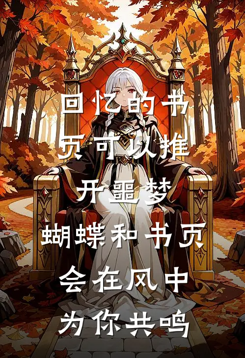 回忆的书页可以推开噩梦,蝴蝶和书页会在风中为你共鸣