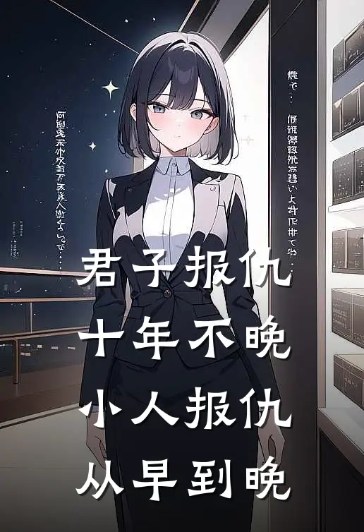 君子报仇十年不晚小人报仇从早到晚