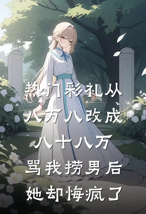 [热门]彩礼从八万八改成八十八万，骂我捞男后她却悔疯了