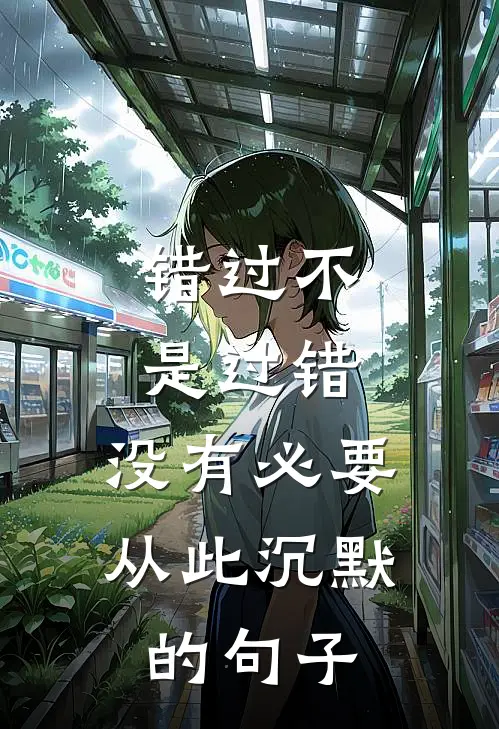 错过不是过错,没有必要从此沉默的句子