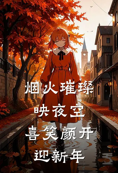 烟火璀璨映夜空,喜笑颜开迎新年