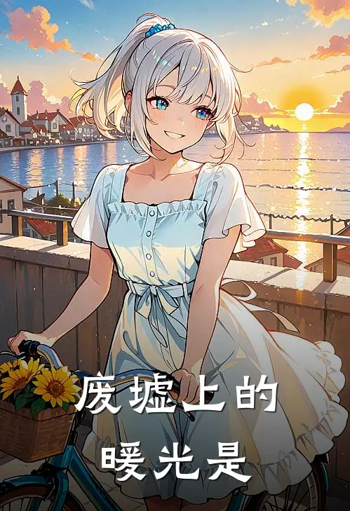 废墟上的暖光是